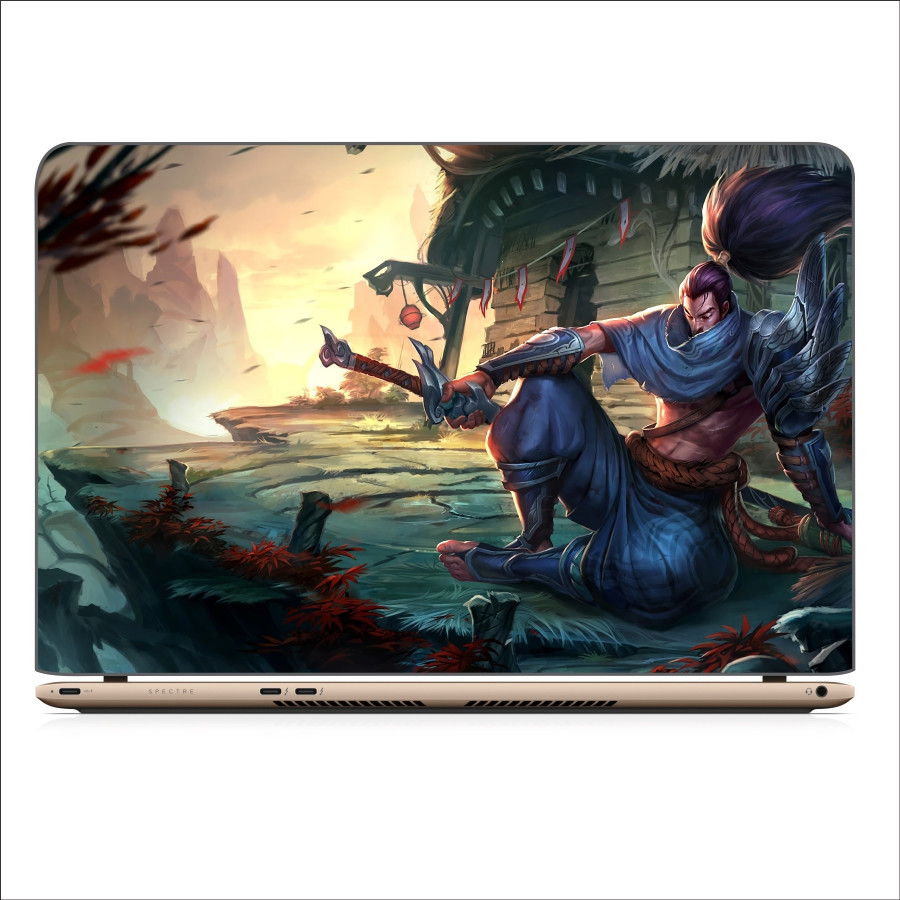 Miếng Dán Skin Decal Dành Cho Laptop - Yasuo 2