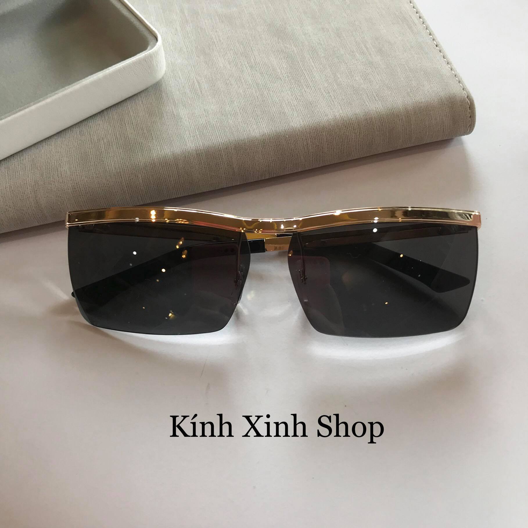 Kính râm Nam Solex Sống Trâu 14K Đẳng Cấp Cho Nam - Hàng Cao Cấp