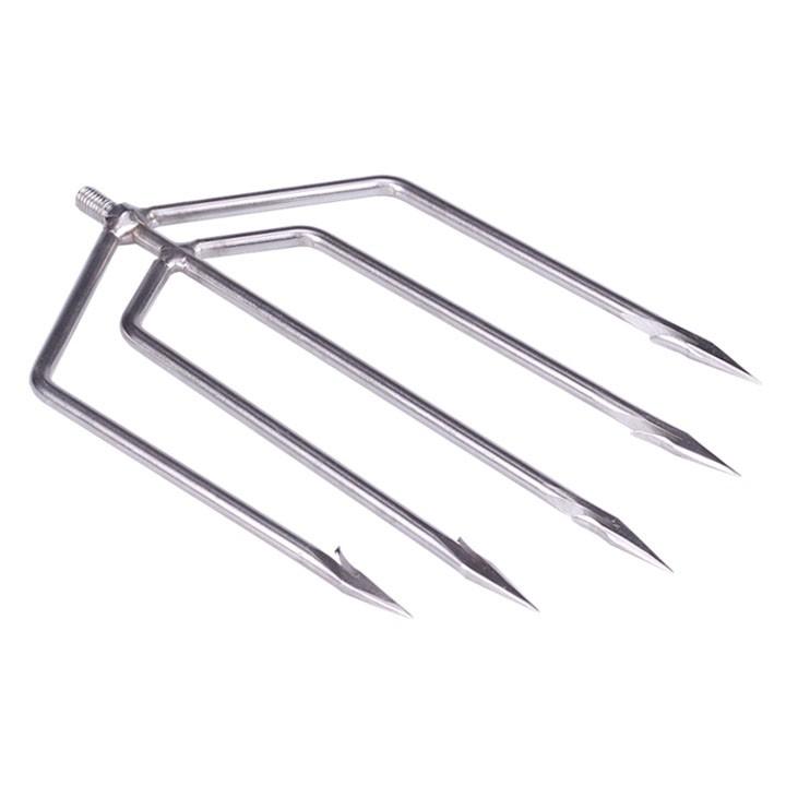 Dụng Cụ Bắt Cá 5 Tiêu Có Ngạnh Bản Ngang - Có Cán 3M Sắc Bén