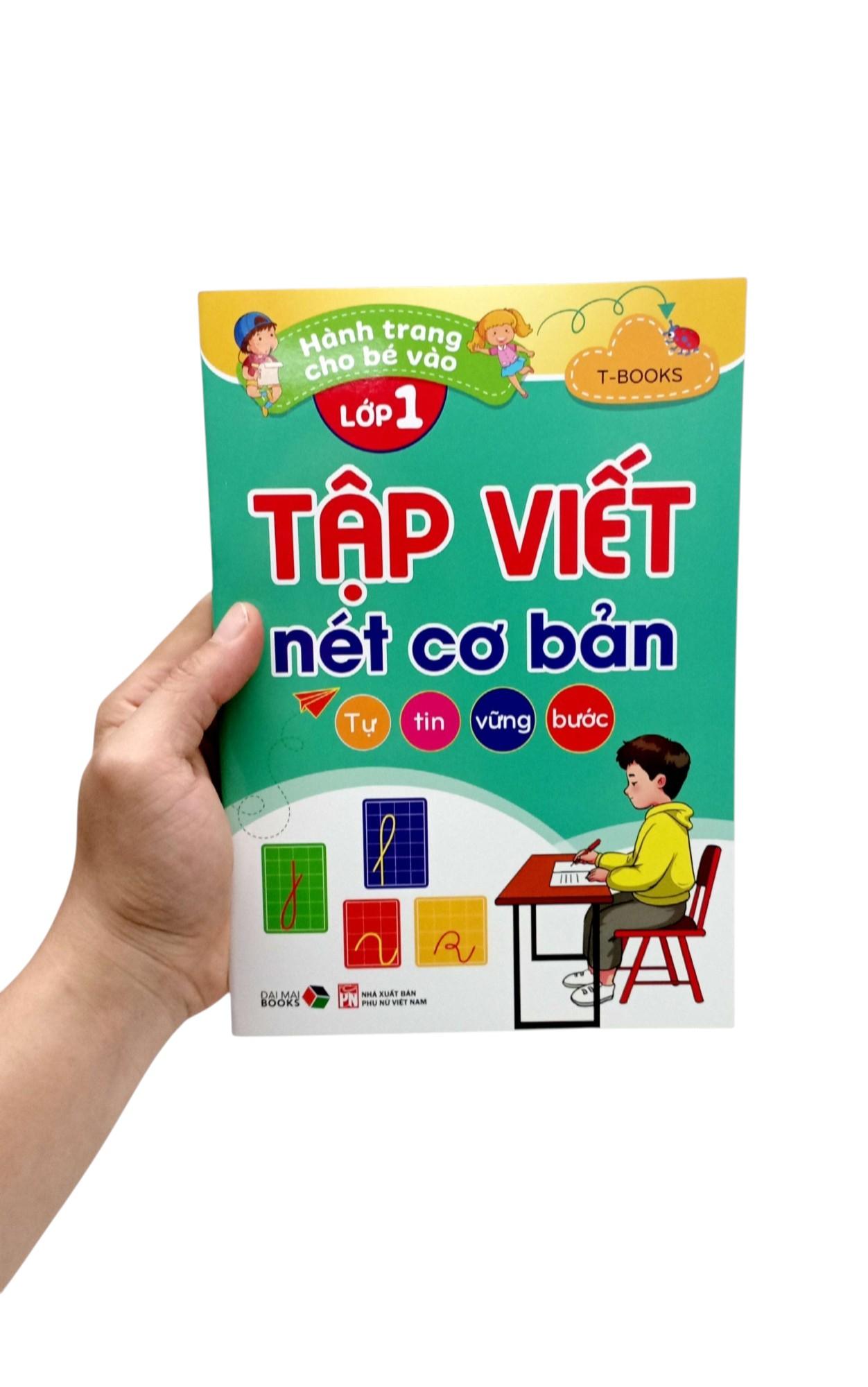 Sách - Hành Trang Cho Bé Vào Lớp 1 - Tập Viết Nét Cơ Bản