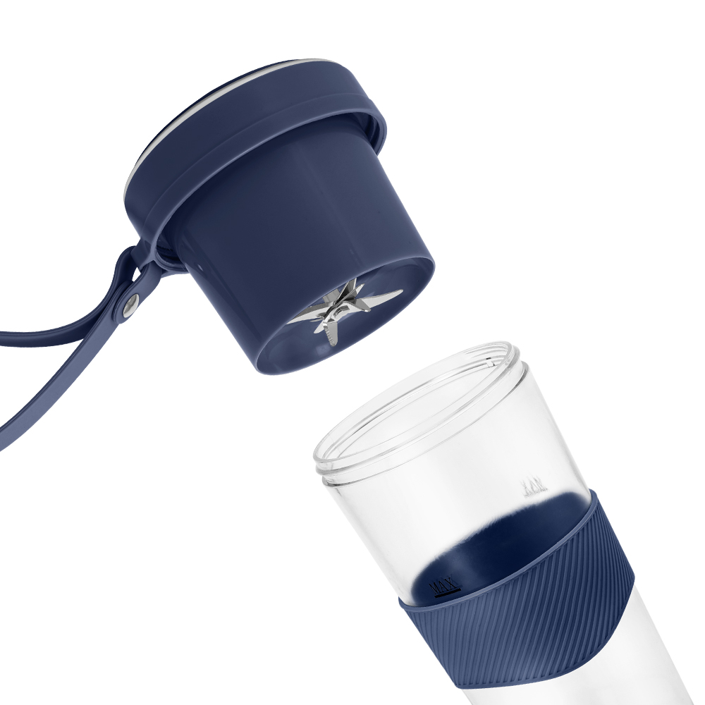 Máy Xay Sinh Tố Cầm Tay Elmich BLE9215 400ml, Hàng Chính Hãng,Lưỡi Dao 10 Cánh,Xay Nhanh 40s-JoyMall