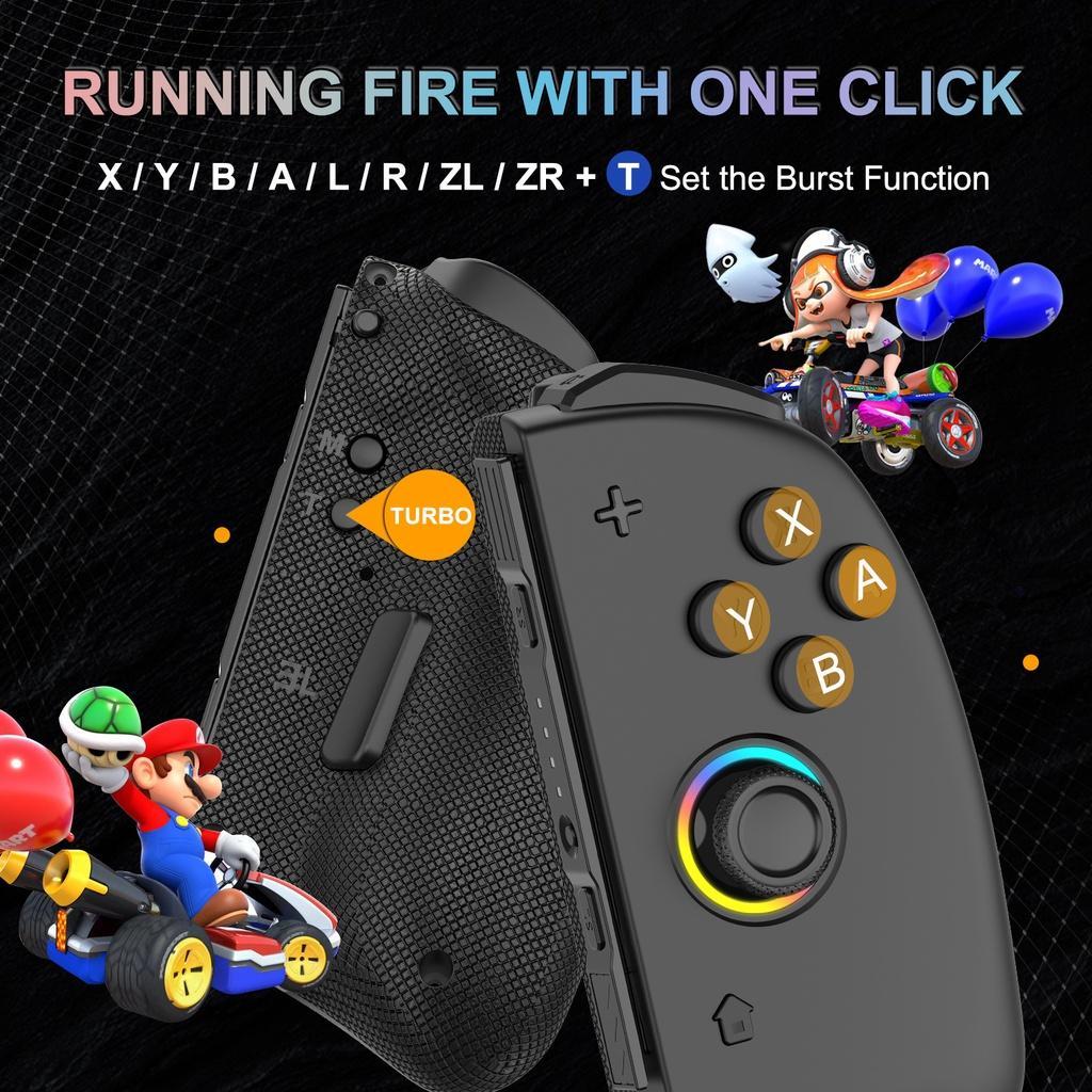 Tay Cầm Chơi Game Không Dây Cho Nintendo Switch Oled NS&Tay Cầm Chơi Game Bluetooth Có Chế Độ Đánh Thức