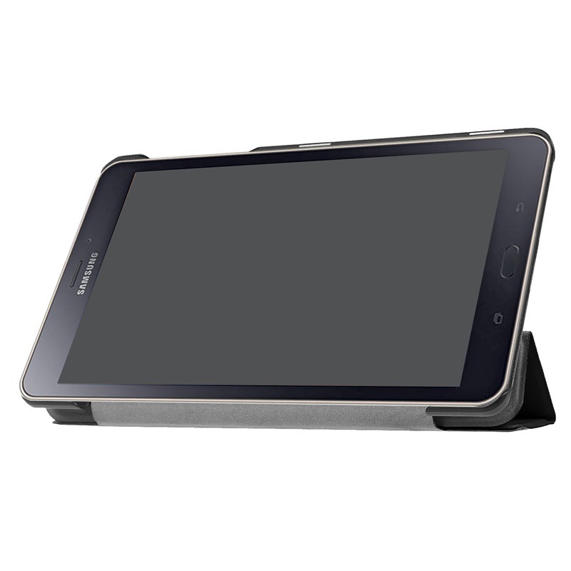 Bao Da Cover Cho Máy Tính Bảng Samsung Galaxy Tab A 8.0 T385 / T380 Hỗ Trợ Smart Cover