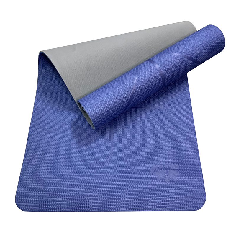 Thảm tập Yoga định tuyến Sportslink Zera TPE 2 lớp