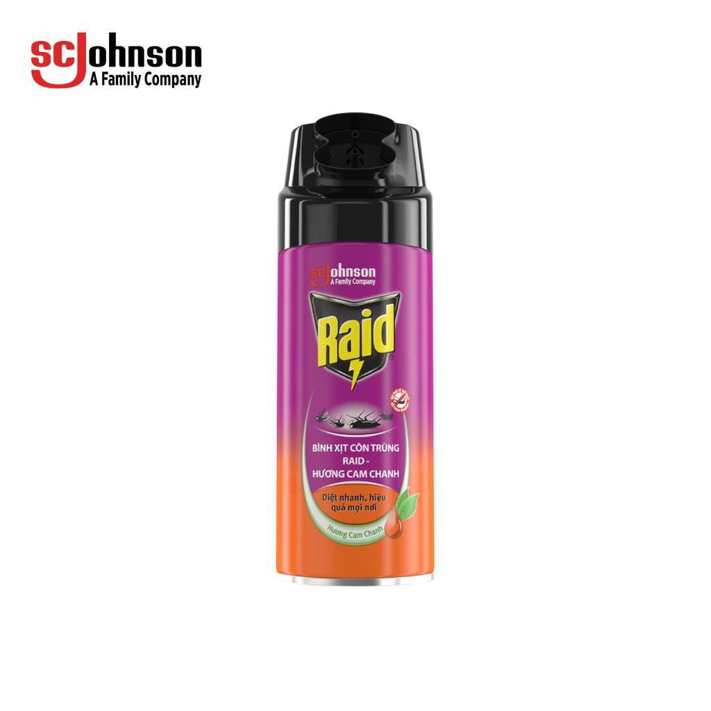 RAID Bình xịt côn trùng Hương Cam Chanh 300ML - DN