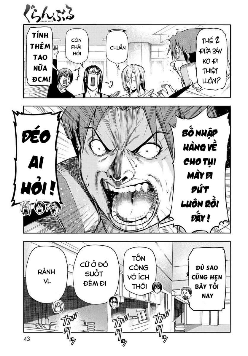 cô gái thích lặn - grand blue chapter 85 9
