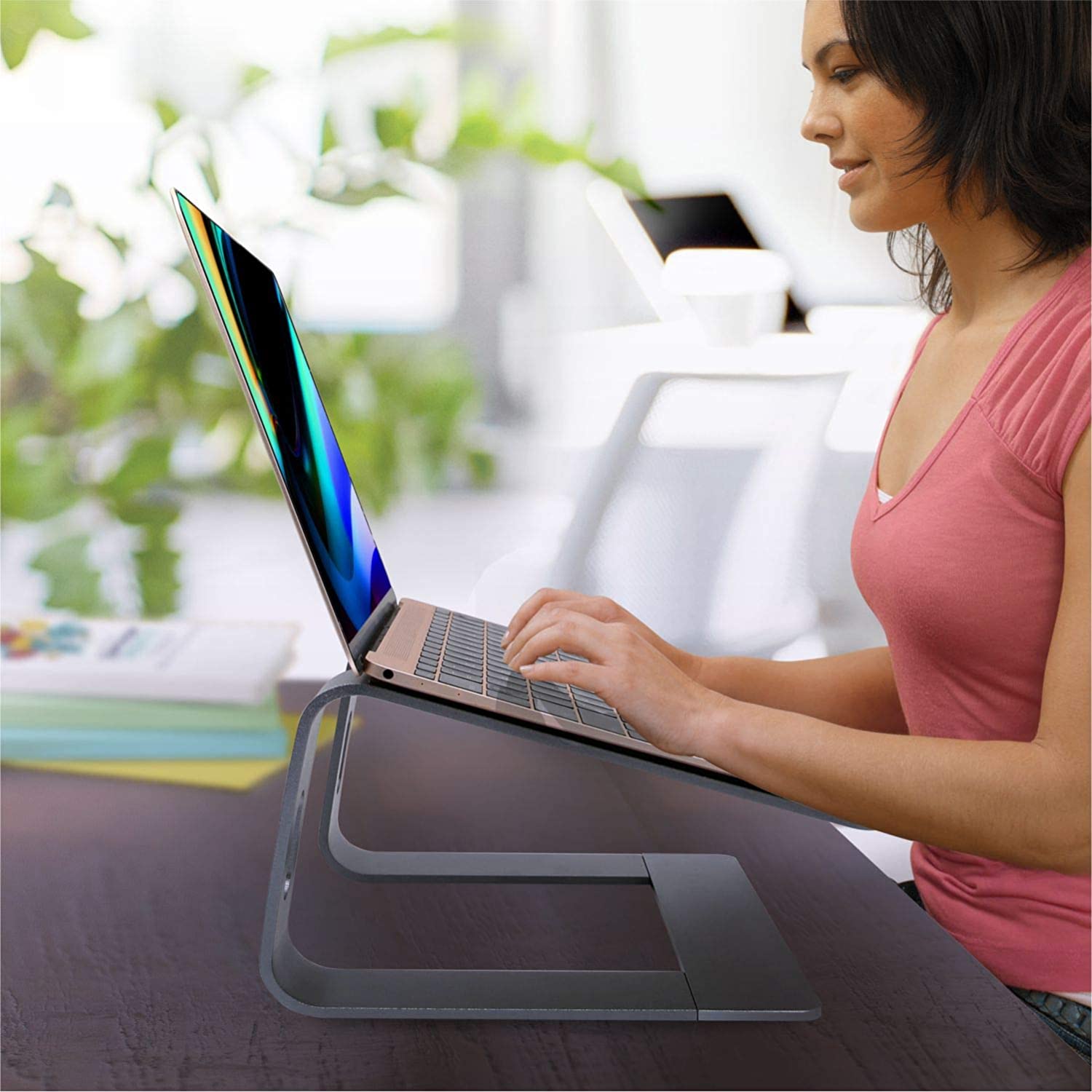 Giá Đỡ Máy Tính Laptop Chất Liệu Hợp Kim Nhôm Cao Cấp Model FS089- Hàng Chính Hãng Tamayoko
