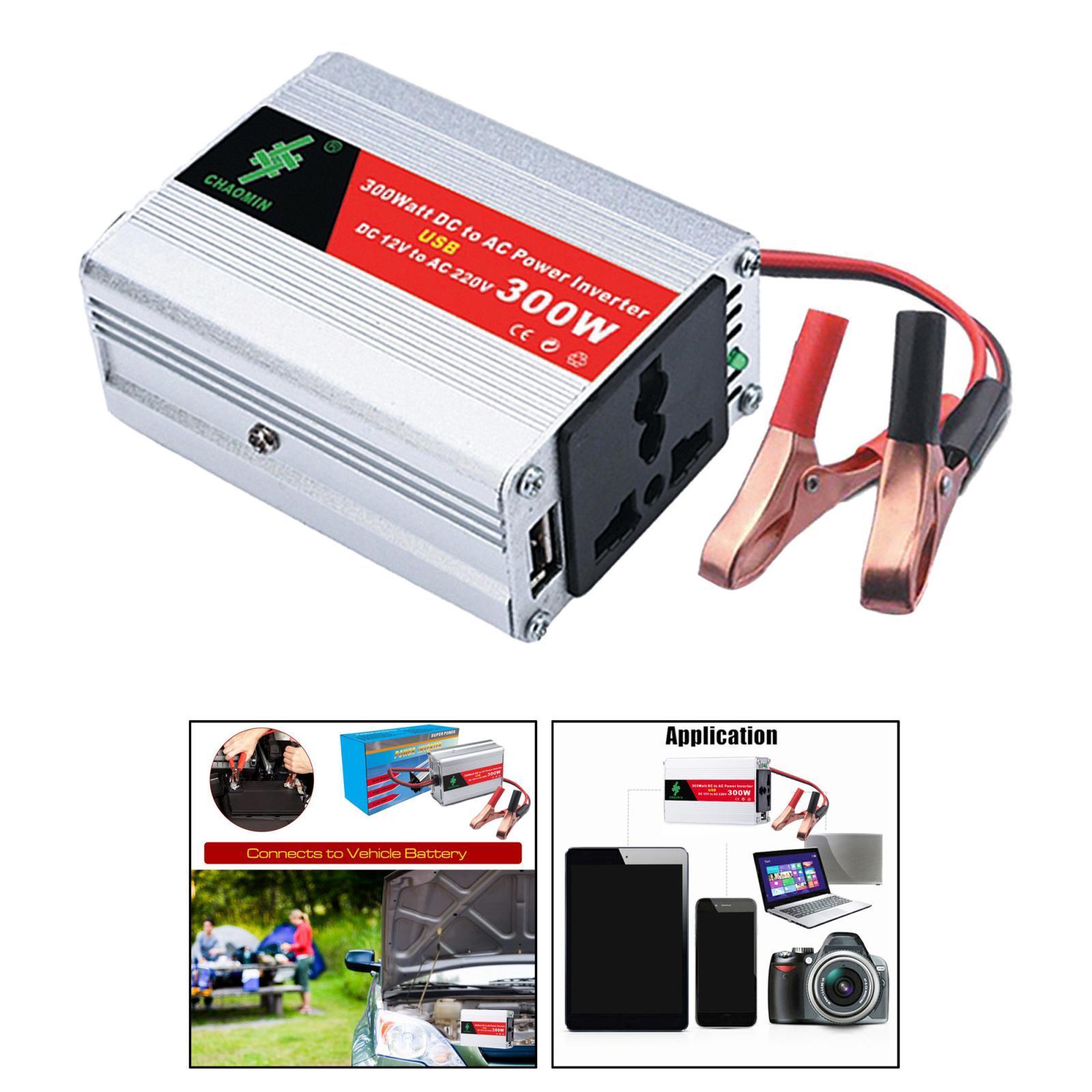 2xPure Sine Wave power Inverter 10~15V DC to 220V Style 1