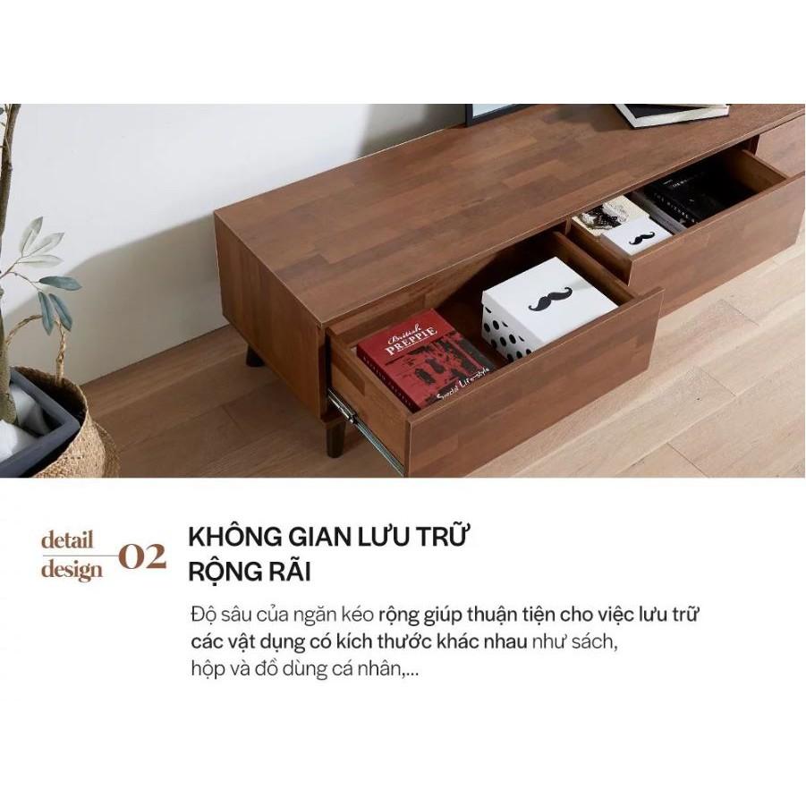 TS005 - KỆ TIVI GỖ MDF CAO CẤP 1800 - Dongsuh Furniture - Nội Thất Cao Cấp Hiện Đại Giá Rẻ