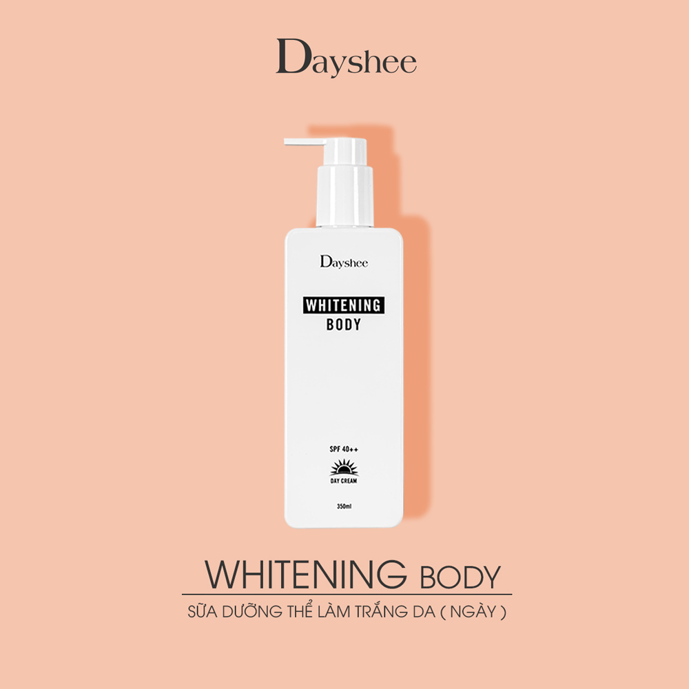 Dayshee Sữa Dưỡng Thể Làm Sáng Da - Whitening Body (Ngày) 350ml