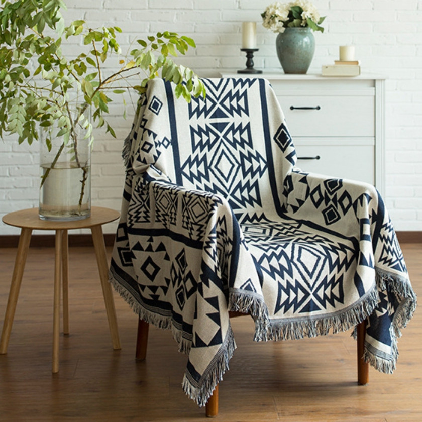 Thảm Sofa, Thảm Trang Trí Thổ Cẩm, khăn phủ, chăn phủ