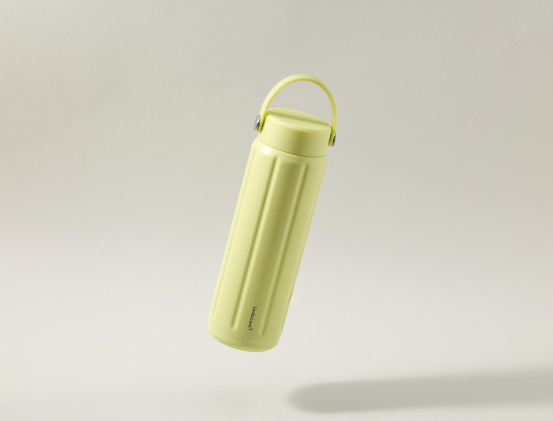 Bình giữ nhiệt LocknLock SLO ultralight tumbler LHC4427 siêu nhẹ dung tích 630ml thép không gỉ 304 có quai xách - 3 màu