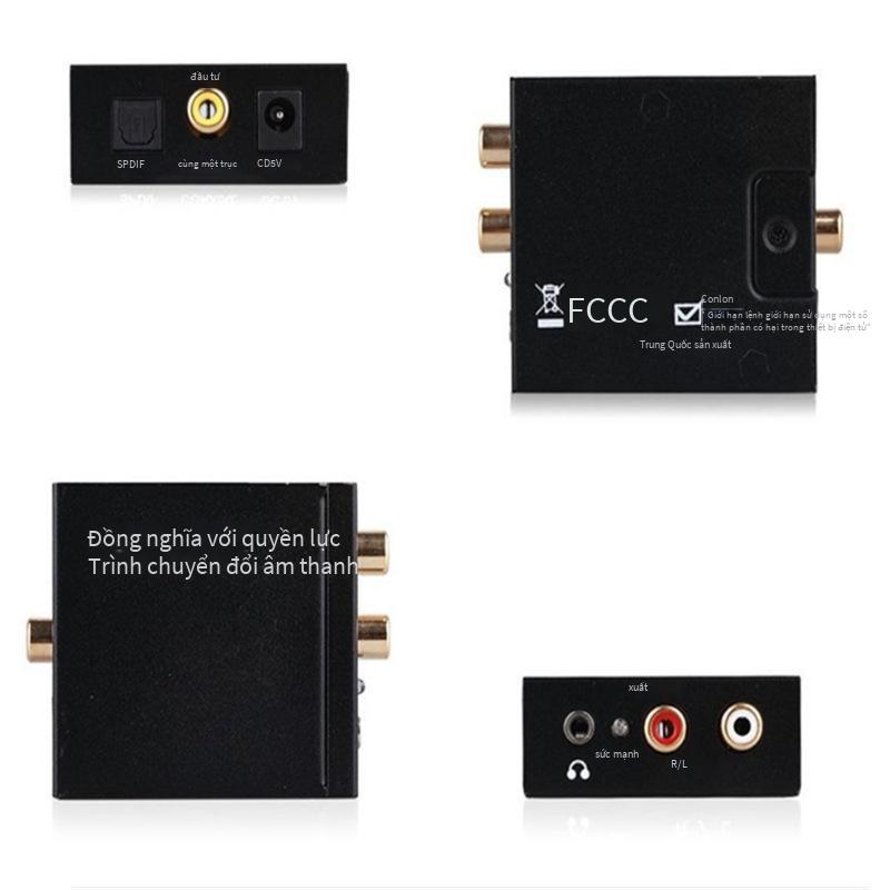 Vận Chuyển Nhanh Kỹ Thuật Số Sang Âm Thanh Analog Đồng Trục Kỹ Thuật Số Quang Sang Âm Thanh Analog Bộ Chuyển Đổi Kênh Trái Và Phải