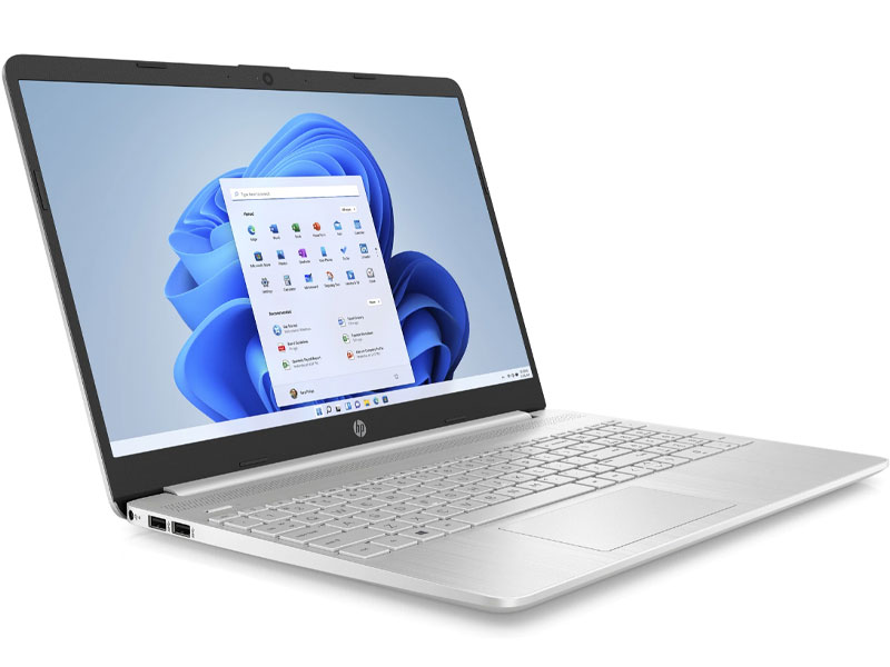 Máy Tính Xách Tay Laptop HP 15s-fq2663TU (Core i3-1115G4, 4GB Ram, 256GB SSD, Intel Graphics, 15.6 inch HD, 3 Cell, Wlan ac+BT, Win11H, Natural Silver) - Hàng Chính Hãng