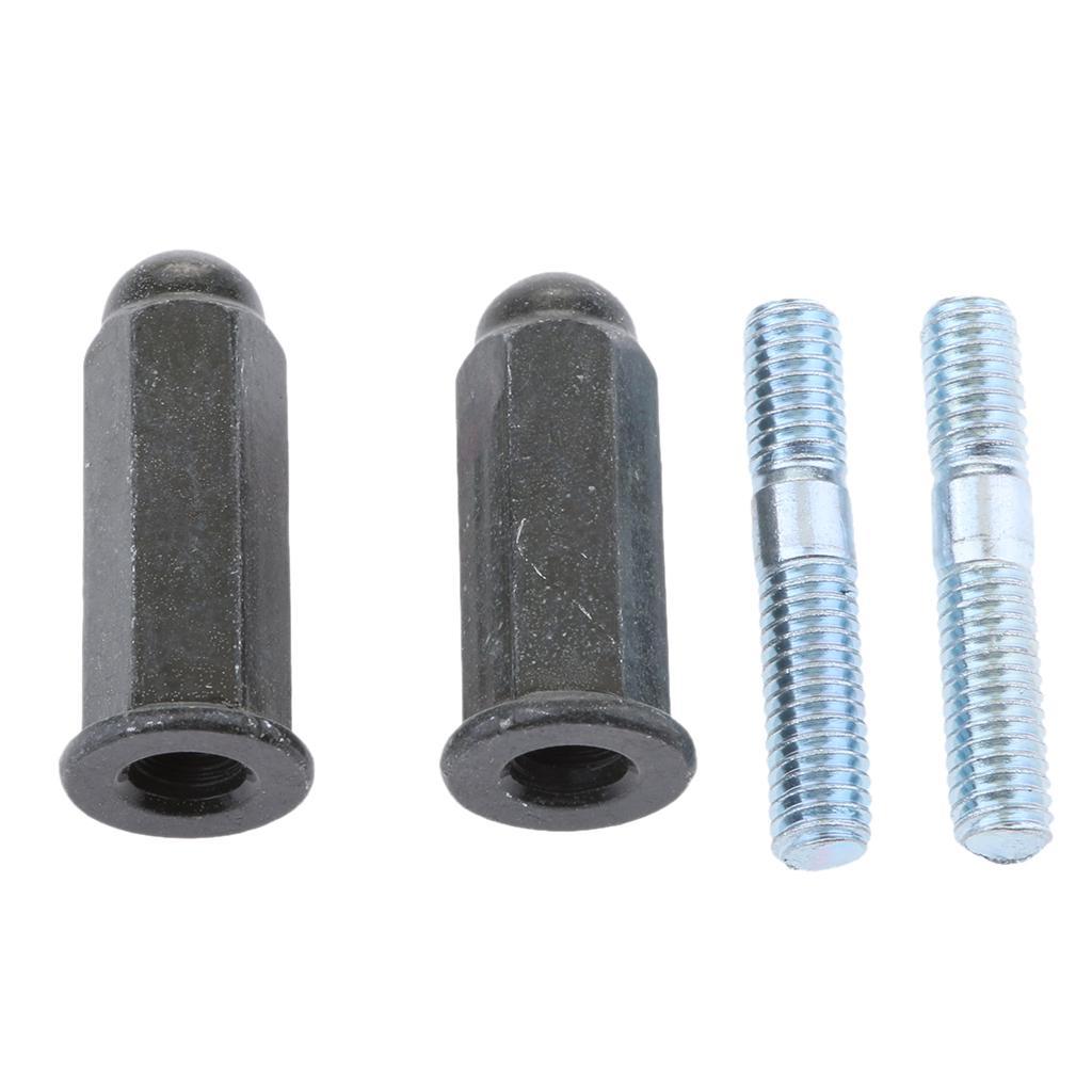 2xExhaust Stud Bolt Nut Set for 110cc 125cc 140cc 160cc 200cc Dirt Bike