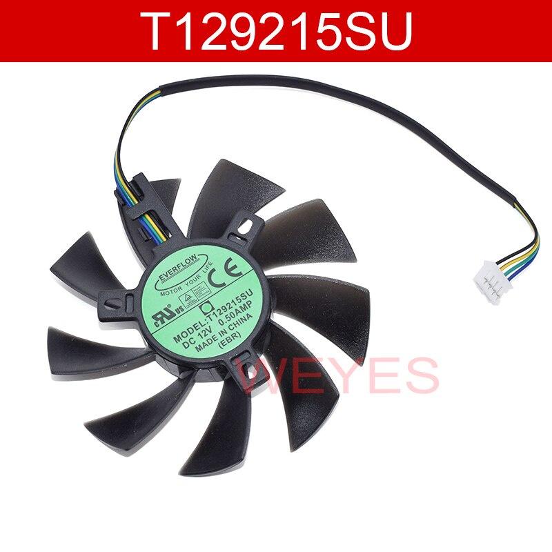 Áo thun in hình thời trang cá tính129215Quạt tản nhiệt 4 dây DC12V 0.50A cho XFX RX 570 470D GPU