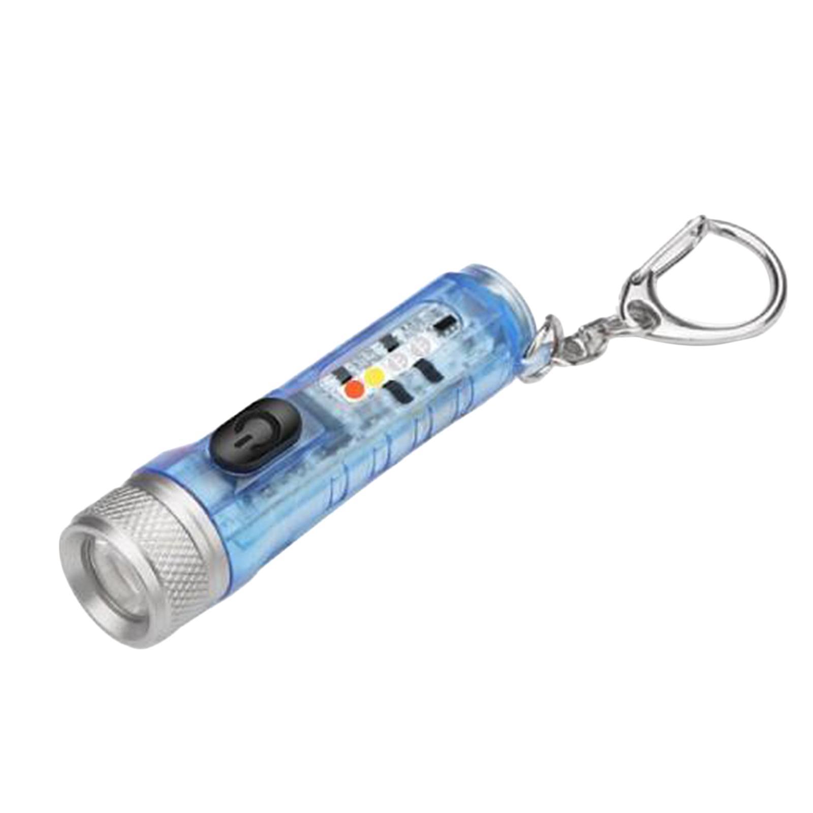 Portable Mini LED Flashlight Torch USB Rechargeable for Outdoor Workshop