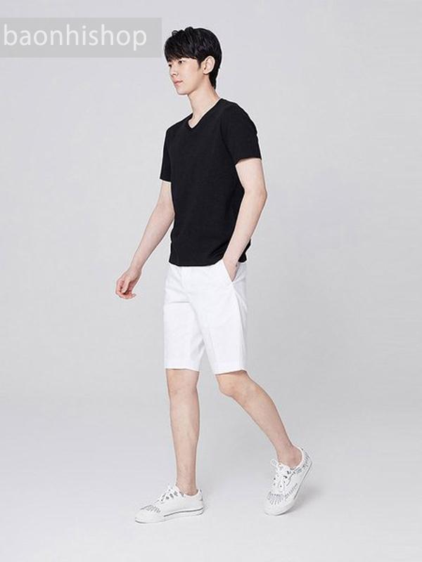 Quần Short Nam Spao Chinos Slim Fit Tailor Shorts - SIZE 28/29/34