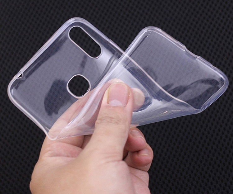 Ốp lưng silicon dẻo trong suốt siêu mỏng 0.6mm dành cho Vsmart Active 1+ Plus