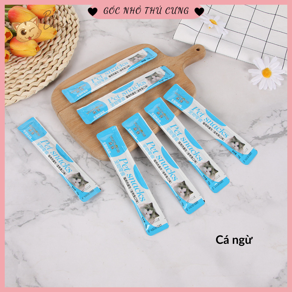 Súp thưởng cho mèo nhiều loại Shizuka | Ciao | Cat Food | Pet Snacks | Masti