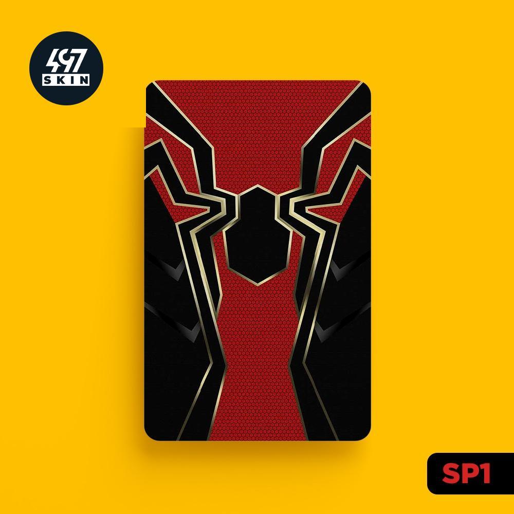 Skin Card Spiderman (Series 2) - Miếng Dán ATM, Thẻ Xe, Thẻ Từ, Thẻ Chung Cư - Chất Liệu Chống Xước - Chống Nước