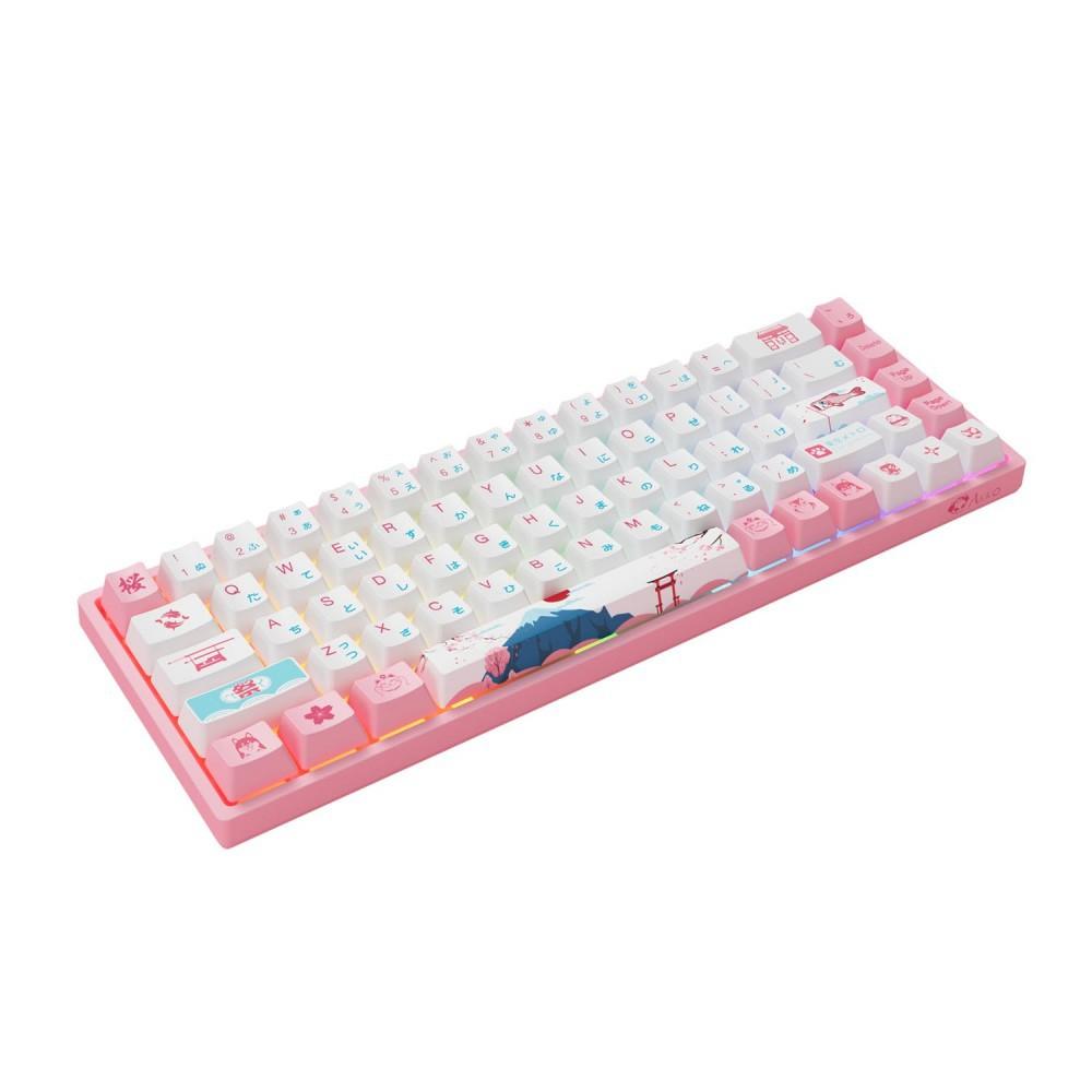 Bàn phím cơ AKKO 3068 v2 World Tour Tokyo R2 RGB – Bluetooth 5.0 (Gateron switch / Foam tiêu âm / Pre-Lubed)- HÀNG CHÍNH HÃNG