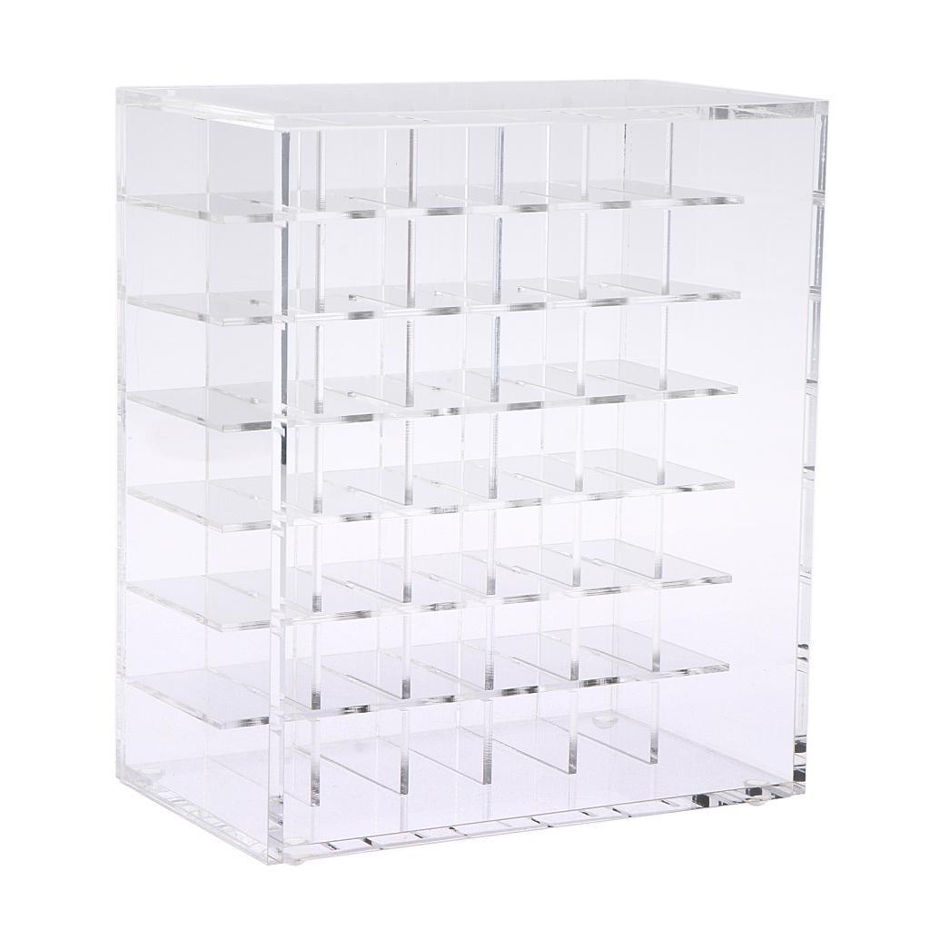 42 Grids Lip Gloss Makeup Cosmetics Lipstick Storage Display Stand Organizer