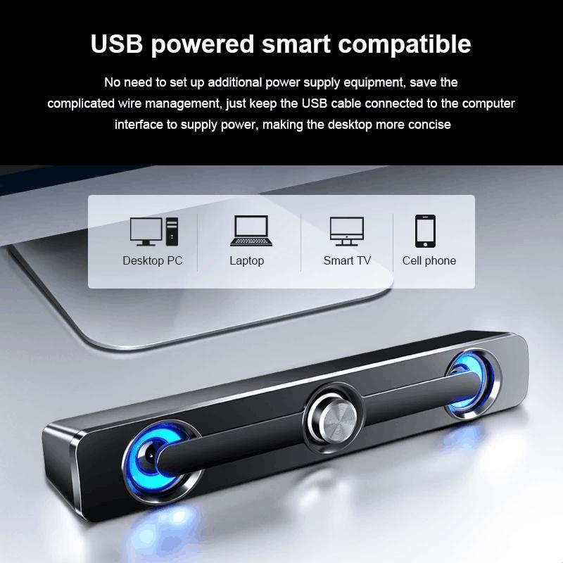 Loa V-111 Kết Nối bluetooth Cổng usb Cho Máy Tính