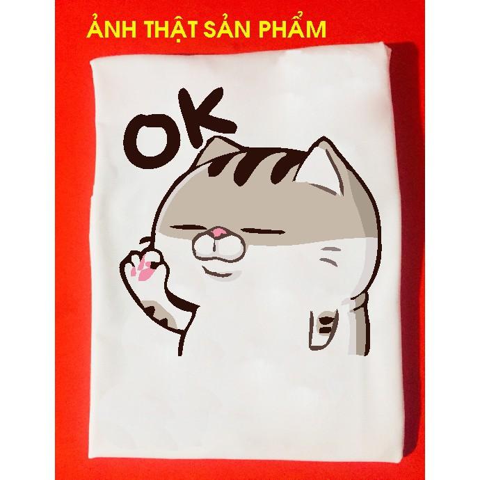 Áo thun mèo cat ami bụng bự m5,chất đẹp, bao đổi trả meo meo, phông