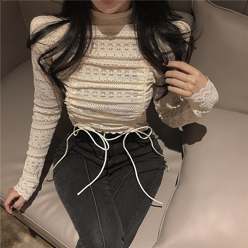 [SẴN] Áo croptop kiểu sơ mi nữ Ulzzang Quảng Châu ASC64