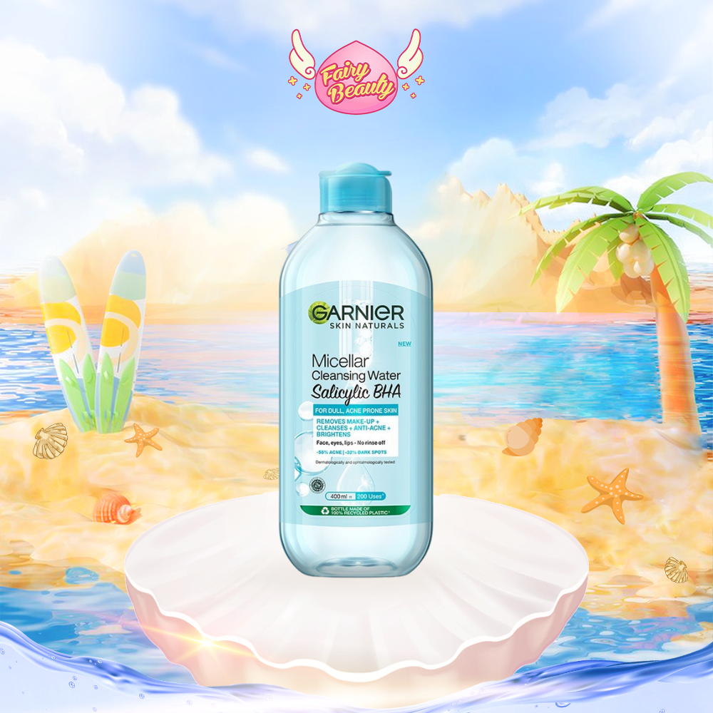 Nước Tẩy Trang Cho Da Dầu Mụn, Hỗn Hợp Làm Sạch Sâu Dịu Nhẹ Micellar Water For Oily & Acne-Prone Skin 400/125m