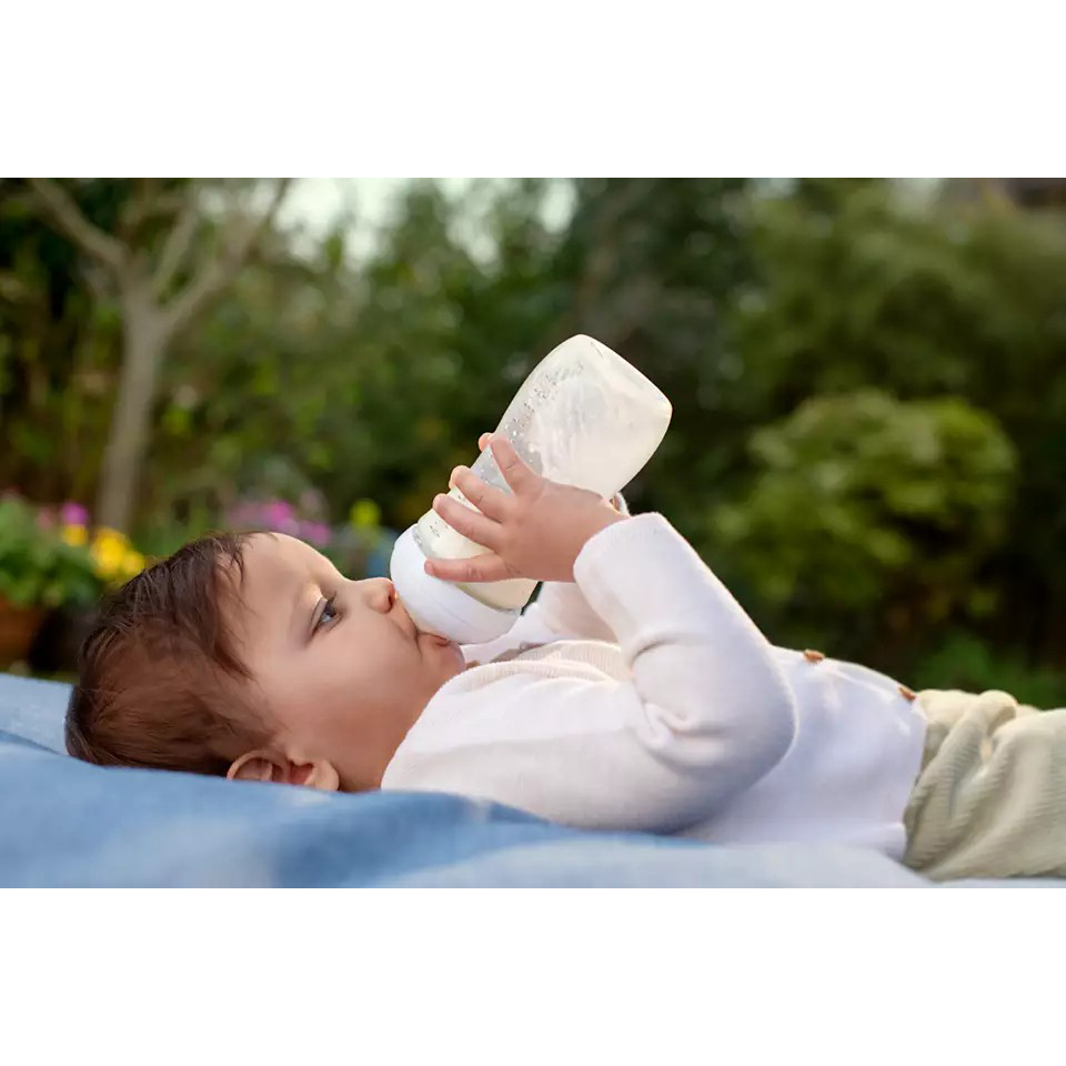 Bình sữa mô phỏng tự nhiên mới hiệu Philips Avent  cho trẻ từ 3 tháng tuổi (330ml-đôi)_SCY906.02