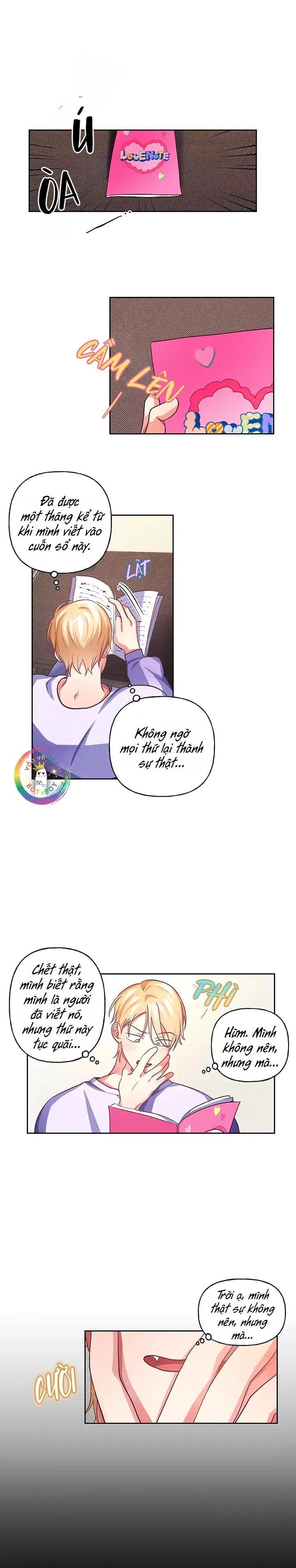 manhwa chịch vồn chịch vã Chapter 117 LOVE NOTE 3 2