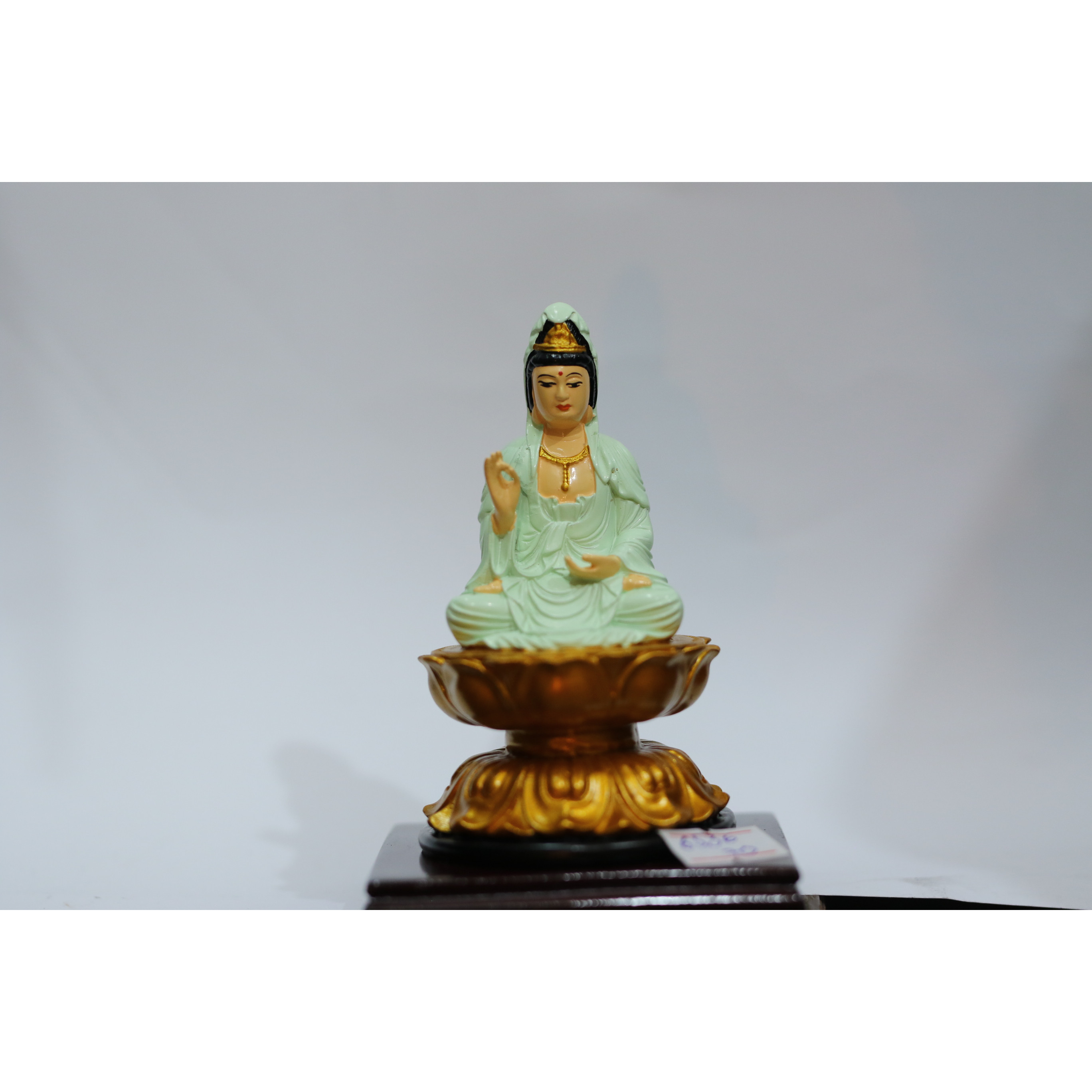 Tượng Quán Thế Âm Ngồi - Sản phẩm có 2 màu lựa chọn