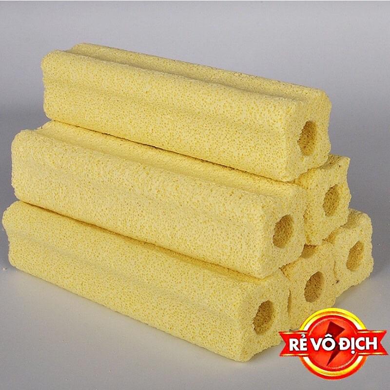 Sứ thanh hoa mai lọc nước bể cá size đại 16x4x4cm giá rẻ