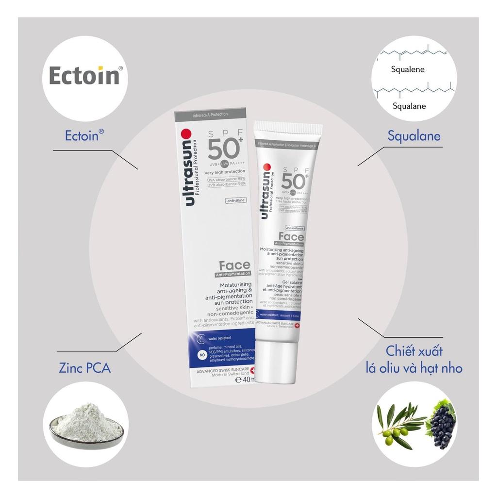 Kem Chống Nắng 4 Tác Động Chống Lại 4 Tia Ultrasun Face Anti Age & Anti - Pigmentation SPF 50+ 40ml