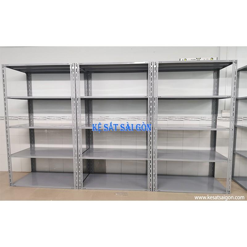 Kệ sắt v lỗ đa năng 5 tầng