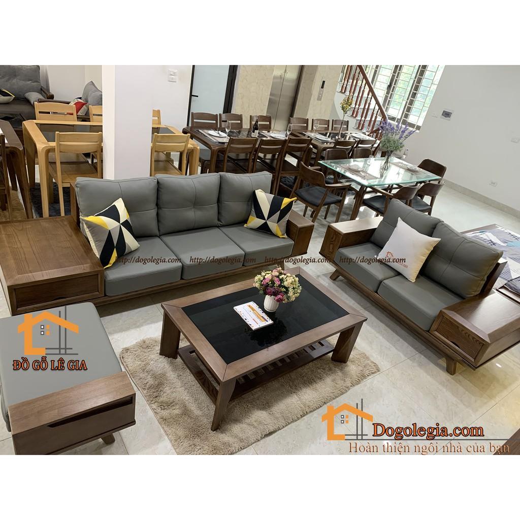 Sofa Gỗ SG239 Đẹp Tinh Tế Sang Trọng Tại Lê Gia