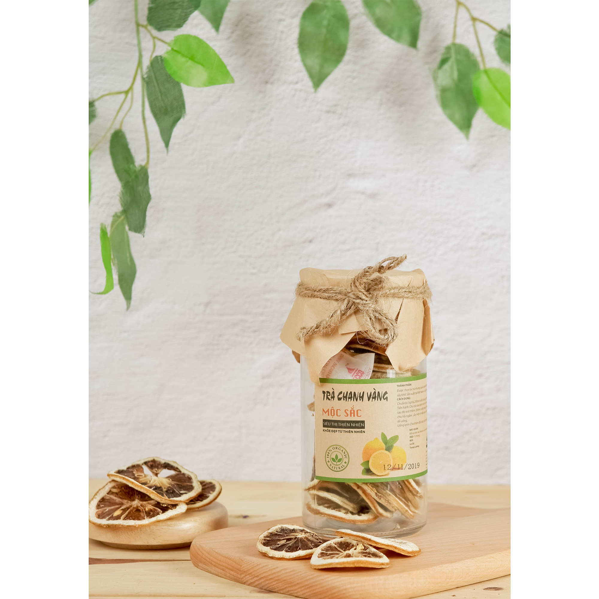 Trà chanh vàng Mộc Sắc cao cấp
