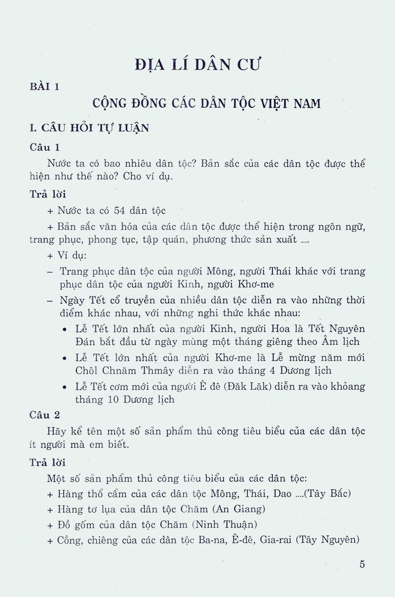 Học Tốt Địa Lí 9