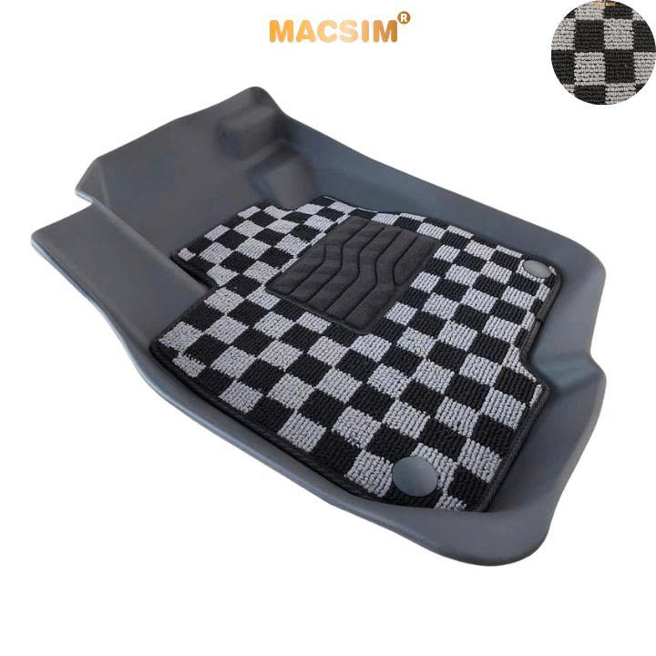 [CHÍNH HÃNG] Thảm lót sàn ô tô Honda CRV (2017-2022) Macsim – 2 Lớp Ca rô, chuẩn phom, Sử dụng lâu dài (Mã 03)