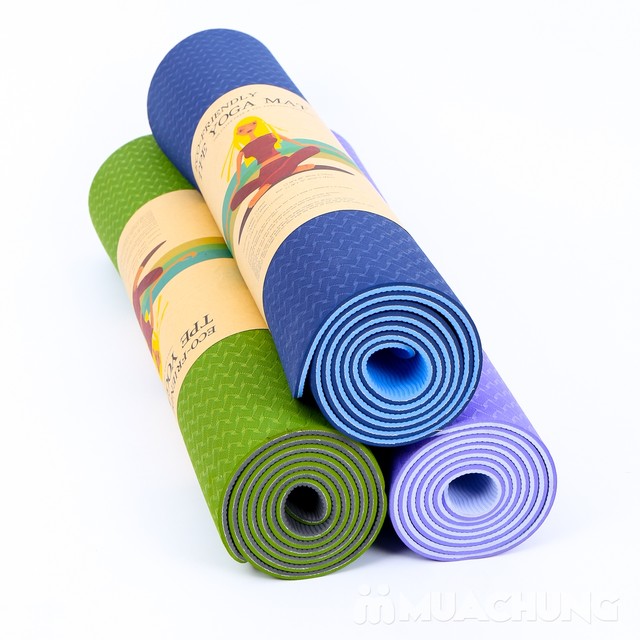 Thảm Tập Yoga 2 Lớp Cao Cấp Hàng Cao Cấp 180 x 60 x 0.7cm siêu dày