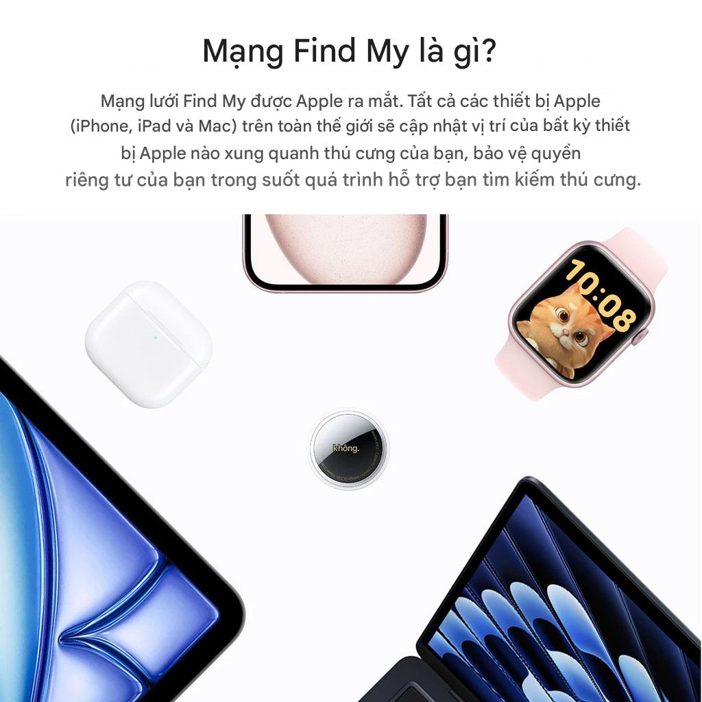 Thiết bị định vị GPS cho thú cưng Hoco E91C định vị toàn cầu cho iOS, thiết kế dạng đai đeo cổ - Hàng chính hãng