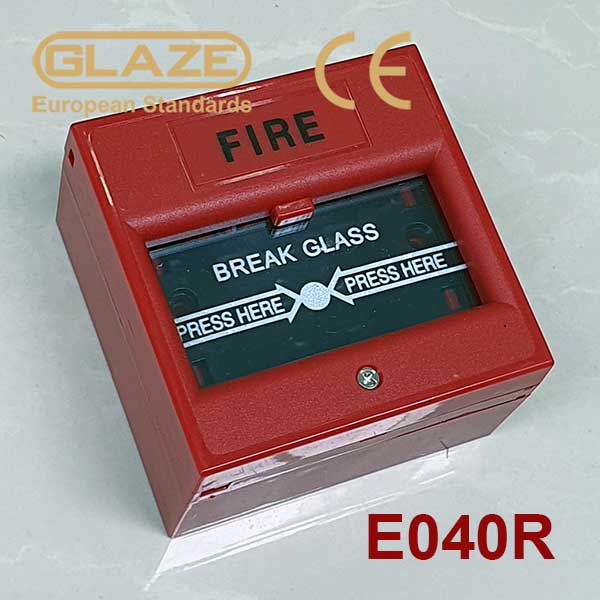 Nút khẩn cấp cảnh báo FIRE màu đỏ