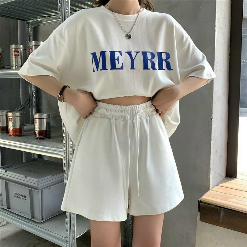 Set Bộ MEYRR 3 MÀU Form Rộng Unisex - Đồ Bộ Mặc Nhà Tay Lỡ freesize Nam Nữ Đều Mặc Được, Đồ bộ nam nữ Set blazer Thời Trang Unisex Mùa Hè phong cách