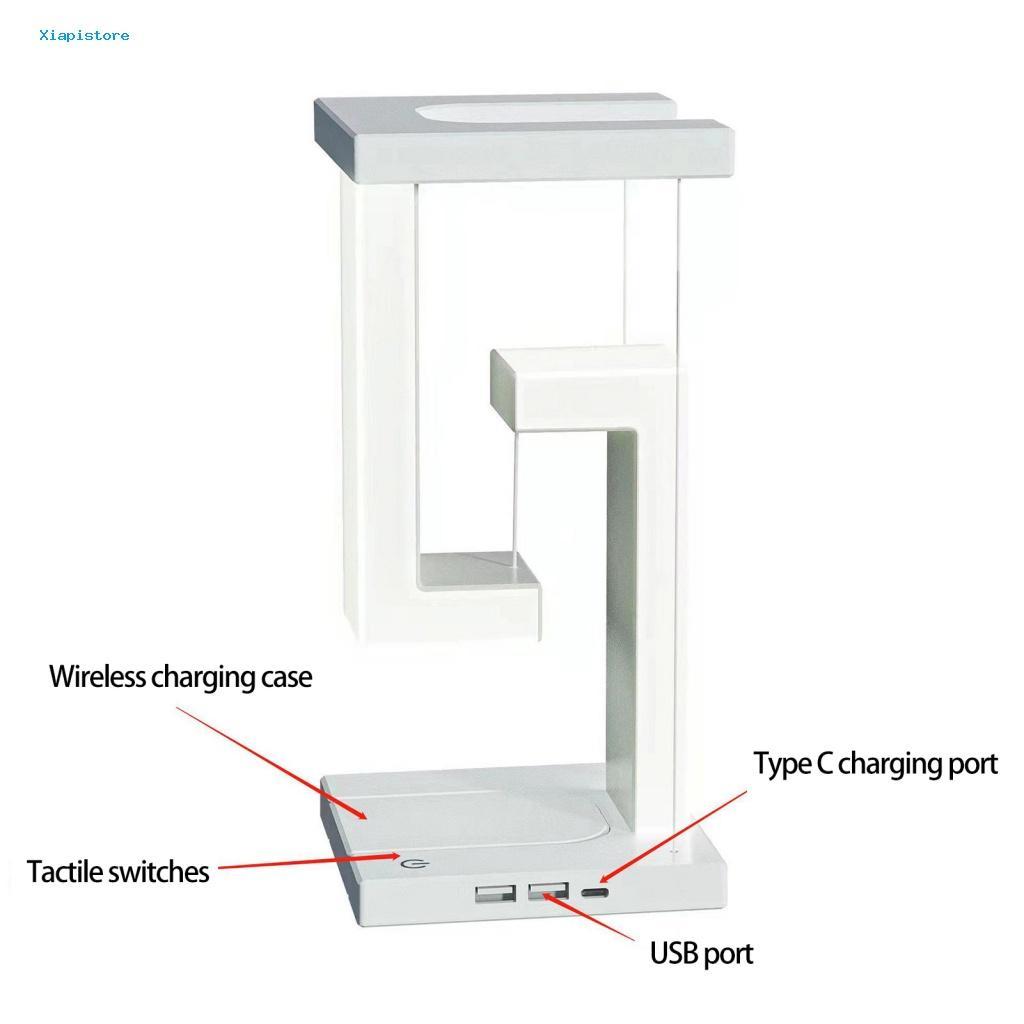 Đế Sạc Điện Thoại Không Dây 10W 3800-3900K LED Cảm Ứng Để Bàn