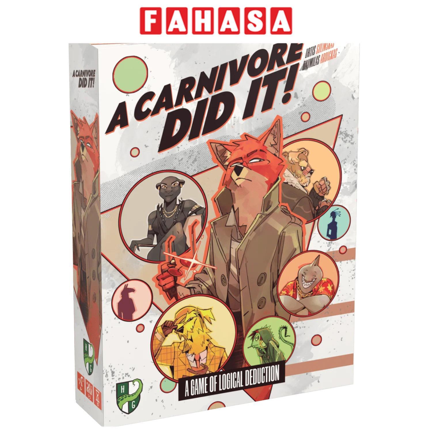 Boardgame A Carnivore Did It!