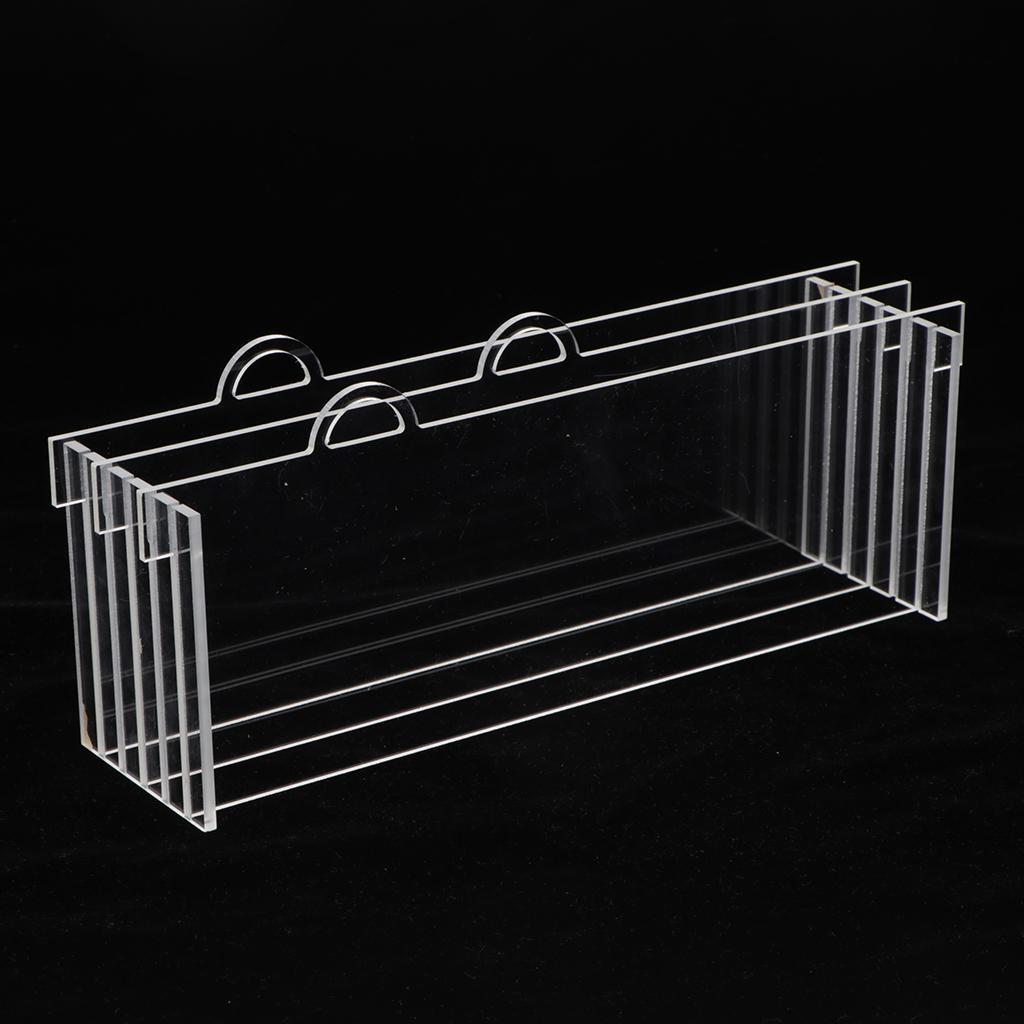 1 Pack 5pcs Clear Acrylic Board Soap Loaf   Divider For DIY Shaping Tools