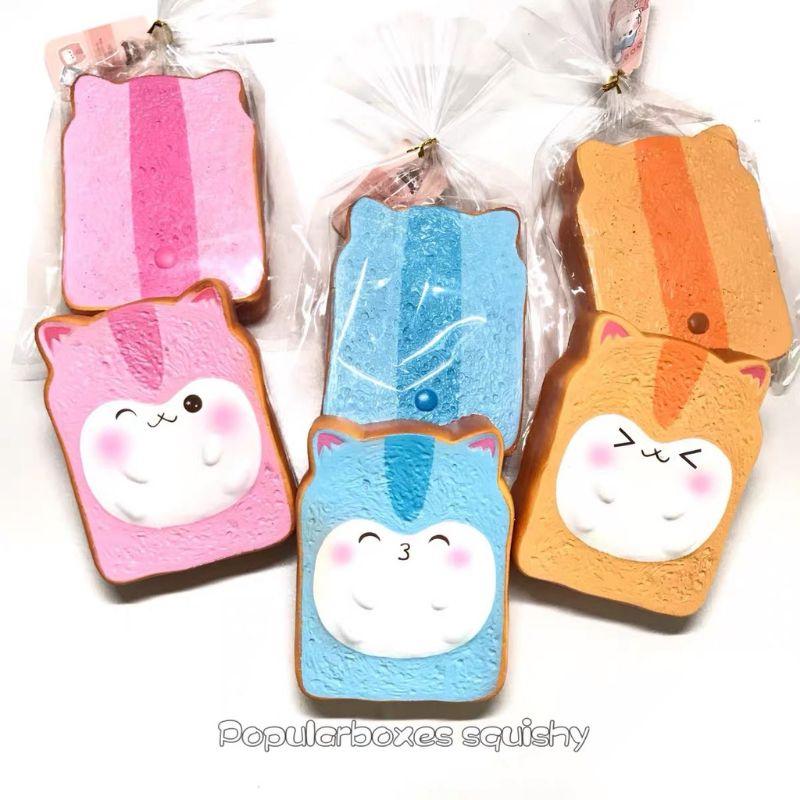 (23/9 CẬP NHẬT HÀNG VỀ) Squishy lát bánh mỳ poli (có ảnh khách chụp)