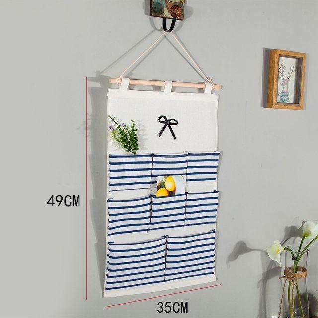Túi vải treo tường đựng đồ tiện lợi 8 ngăn